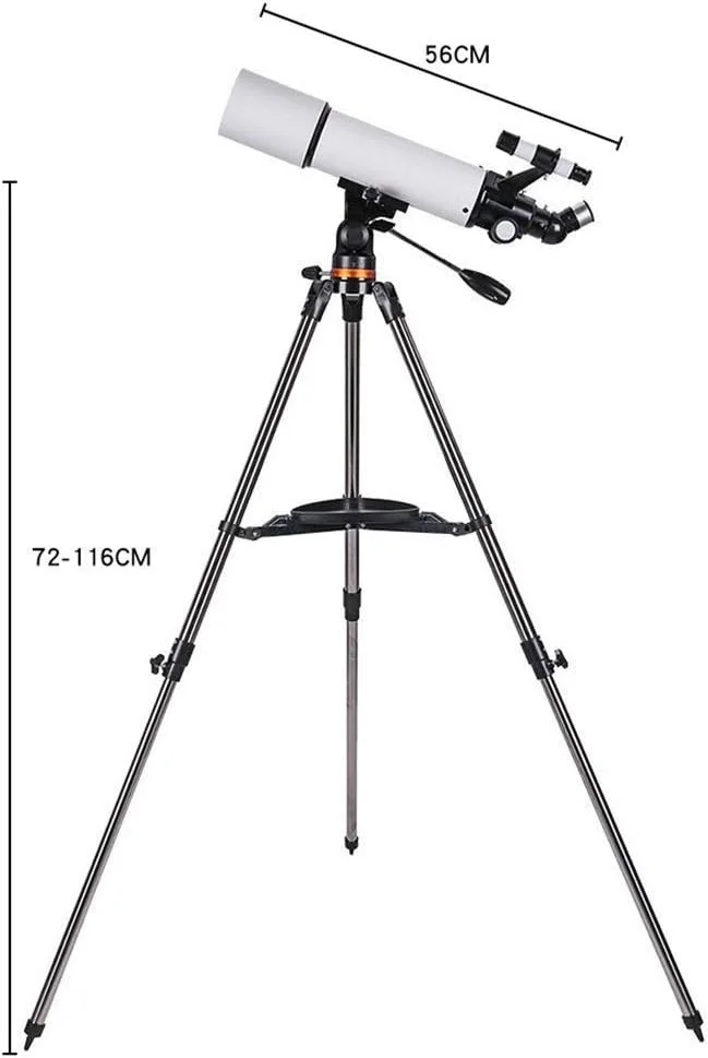 تلسکوپ، تلسکوپ مسافرتی، تلسکوپ شکستنی نجومی برای کودکان مبتدی، تلسکوپ قابل حمل برای بزرگسالان به همراه کیف حمل