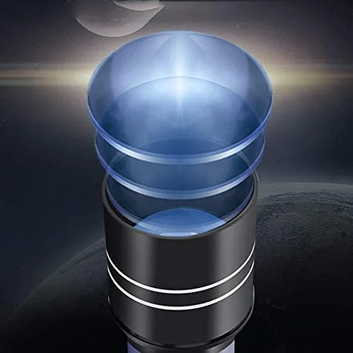 تلسکوپ مسافرتی قابل حمل، تلسکوپ شکستنی نجومی با دیافراگم مناسب کودکان، بزرگسالان و مبتدیان، به همراه کیف حمل و سه پایه با ارتفاع قابل تنظیم