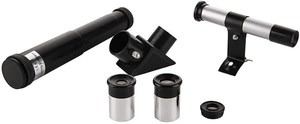 تلسکوپ بازتابی ایده آل برای کودکان، بزرگسالان و مبتدیان، تلسکوپ انکساری قابل حمل با پایه، هدیه عالی نجوم برای کاوش در ماه و سیارات