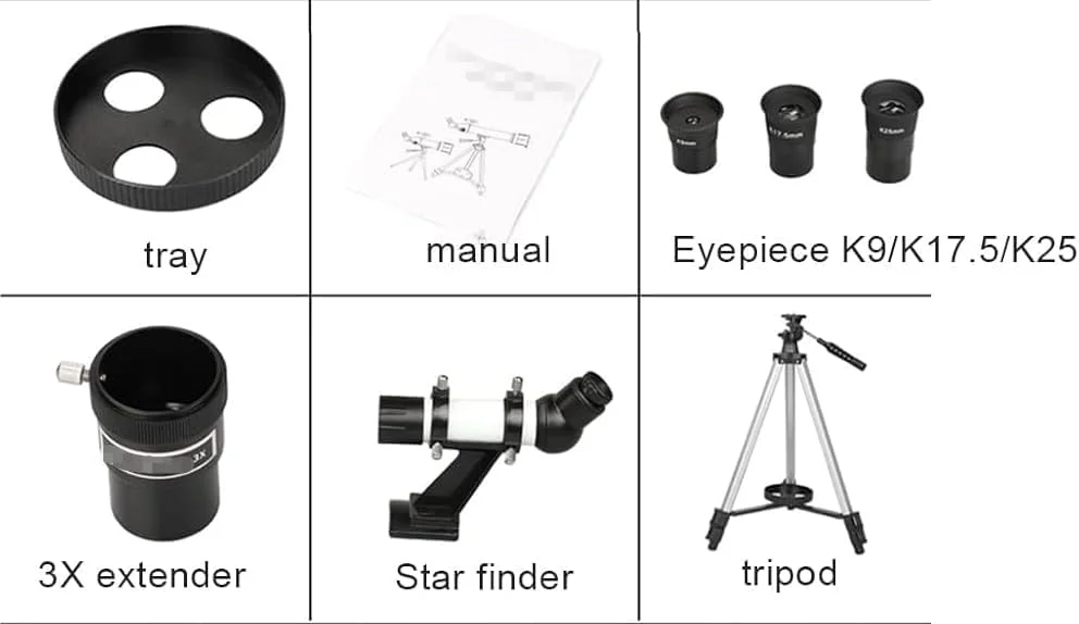 تلسکوپ - تلسکوپ شکستنی نجومی حرفه ای برای مبتدیان در نجوم