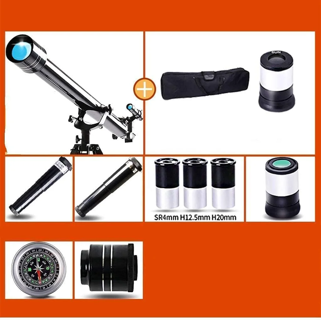 تلسکوپ کودکان با فاصله کانونی 900 میلیمتر، تلسکوپ انکساری همراه خوب برای دیدن ماه و سیارات - تلسکوپ مسافرتی عالی با کوله پشتی برای کودکان و مبتدیان تلسکوپ کودکان با فاصله کانونی 900 میلیمتر، تلسکوپ انکساری همراه خوب برای دیدن ماه و سیارات - تلسکوپ مسافرتی عالی با کوله پشتی برای کودکان و مبتدیان