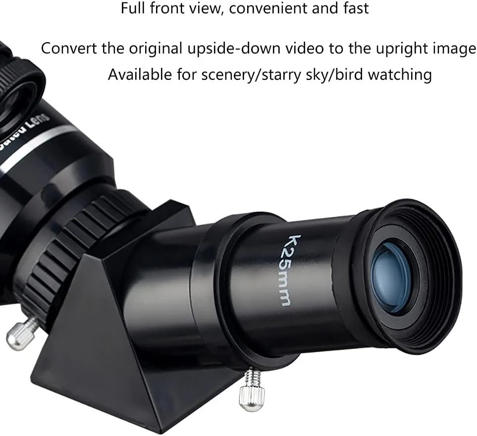 تلسکوپ قابل حمل برای تماشای پرندگان، دیافراگم 70 میلی‌متری، تلسکوپ‌های انکساری 400 میلی‌متری با آداپتور تلفن هوشمند و سه‌پایه قابل تنظیم