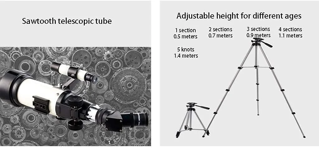 تلسکوپ فضای باز، تلسکوپ کودکان، بزرگسالان و مبتدیان، تلسکوپ شکست نور نجومی 70 میلی متری با دهانه 400 میلی متری، تلسکوپ مسافرتی قابل حمل با پایه قابل تنظیم تلسکوپ فضای باز، تلسکوپ کودکان، بزرگسالان و مبتدیان، تلسکوپ شکست نور نجومی 70 میلی متری با دهانه 400 میلی متری، تلسکوپ مسافرتی قابل حمل با پایه قابل تنظیم