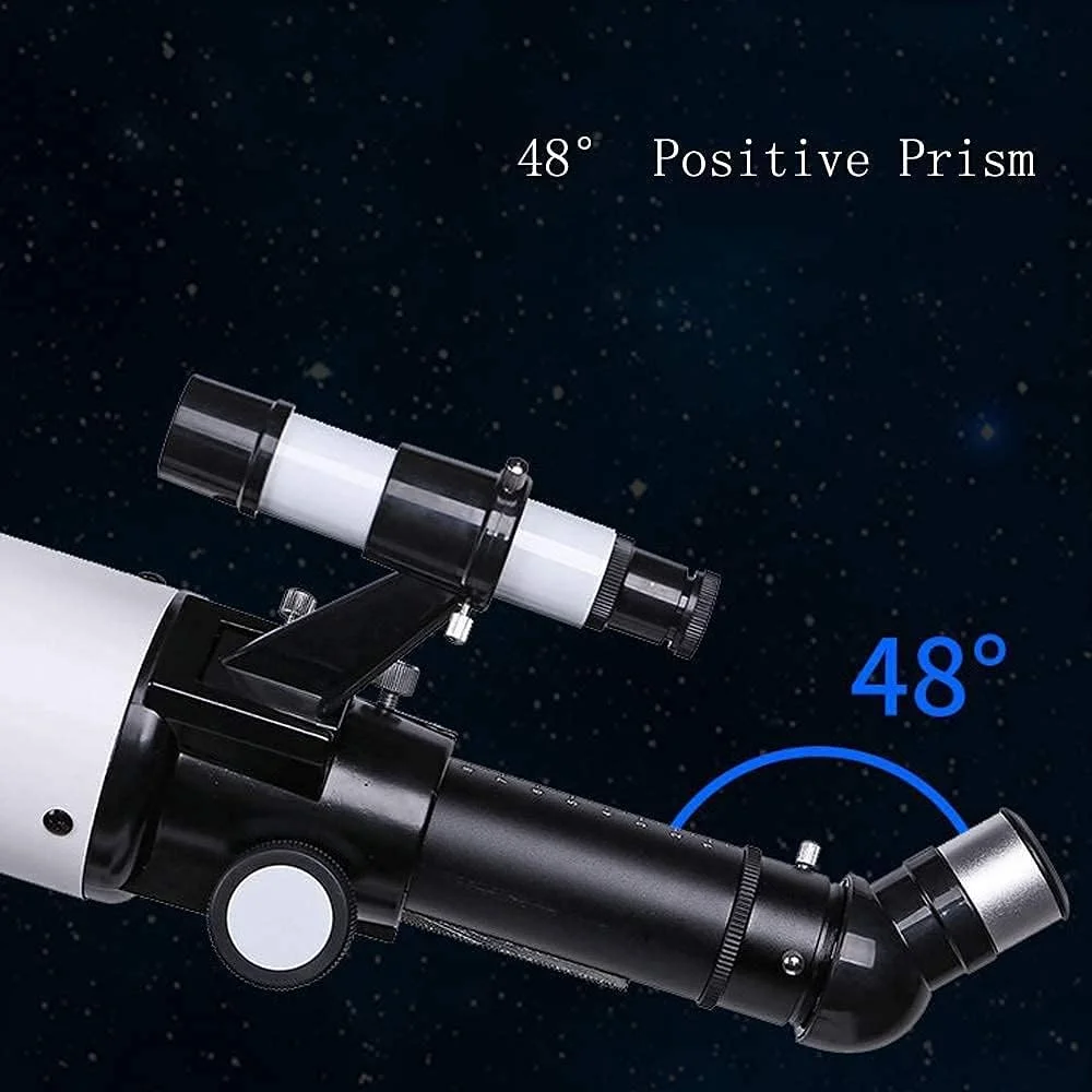 تلسکوپ برای کودکان مبتدی، تلسکوپ با پایه و لوازم جانبی نجومی، هدیه ای عالی برای کودکان برای کاوش در ماه، سیارات و مناظر