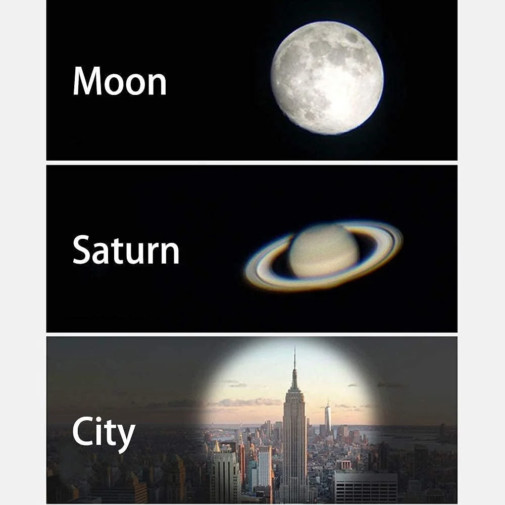 تلسکوپ برای کودکان، بزرگسالان و مبتدیان، دهانه 70 میلیمتری، تلسکوپ شکستنی نجومی AZ با طول کانونی 300 میلیمتر، تلسکوپ با لنز منشوری BAK4 برای نجوم به همراه کوله پشتی و پایه برای مشاهده ماه و سیارات تلسکوپ برای کودکان، بزرگسالان و مبتدیان، دهانه 70 میلیمتری، تلسکوپ شکستنی نجومی AZ با طول کانونی 300 میلیمتر، تلسکوپ با لنز منشوری BAK4 برای نجوم به همراه کوله پشتی و پایه برای مشاهده ماه و سیارات