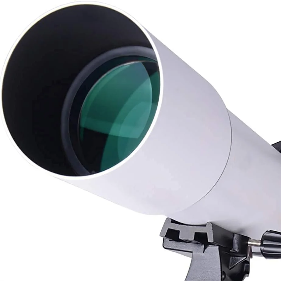 تلسکوپ برای مبتدیان نجوم، تلسکوپ مسافرتی 80 میلی‌متری انکساری قابل حمل برای کمپینگ، مناسب برای کودکان برای کاوش در فضا، ماه و ستارگان