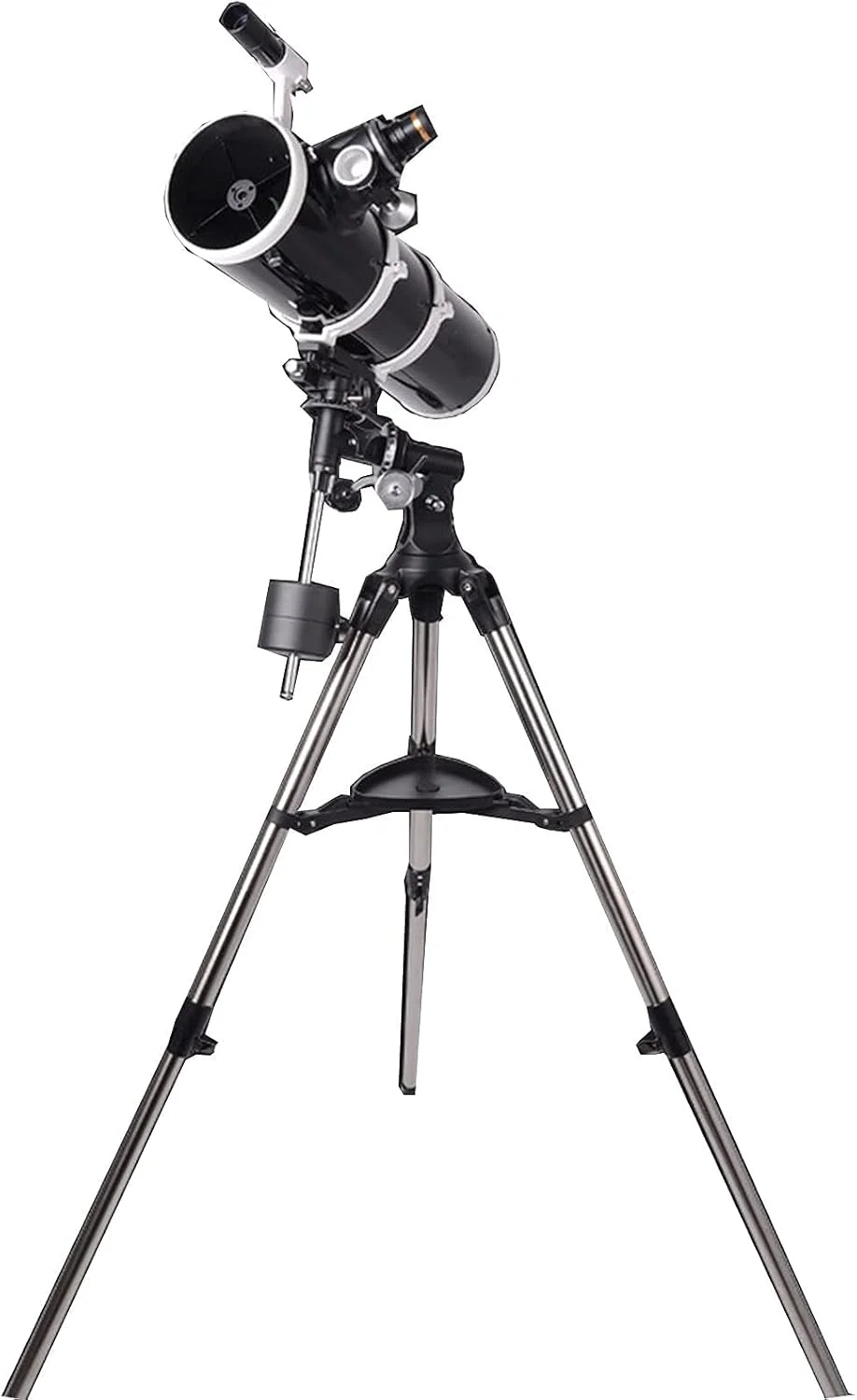 تلسکوپ 130 میلی‌متری HD انکساری برای نجوم، دوربین دوچشمی مبتدی با پایه