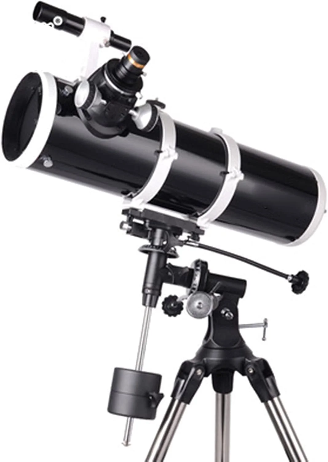 تلسکوپ 130 میلی‌متری HD انکساری برای نجوم، دوربین دوچشمی مبتدی با پایه