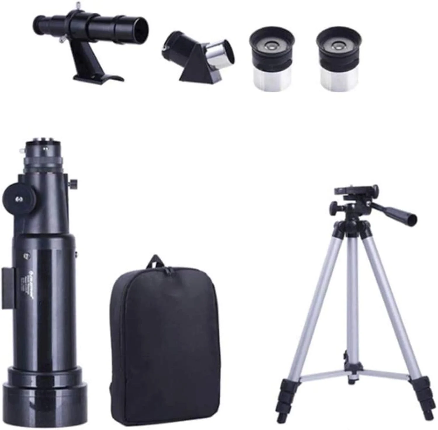 تلسکوپ شکستنی نجومی برای کودکان و بزرگسالان به همراه آداپتور تلفن هوشمند، تلسکوپ نجومی مبتدی با سه پایه، همراه خوب برای مشاهده ماه و سیارات، مناسب برای فضای داخلی/خارجی تلسکوپ شکستنی نجومی برای کودکان و بزرگسالان به همراه آداپتور تلفن هوشمند، تلسکوپ نجومی مبتدی با سه پایه، همراه خوب برای مشاهده ماه و سیارات، مناسب برای فضای داخلی/خارجی