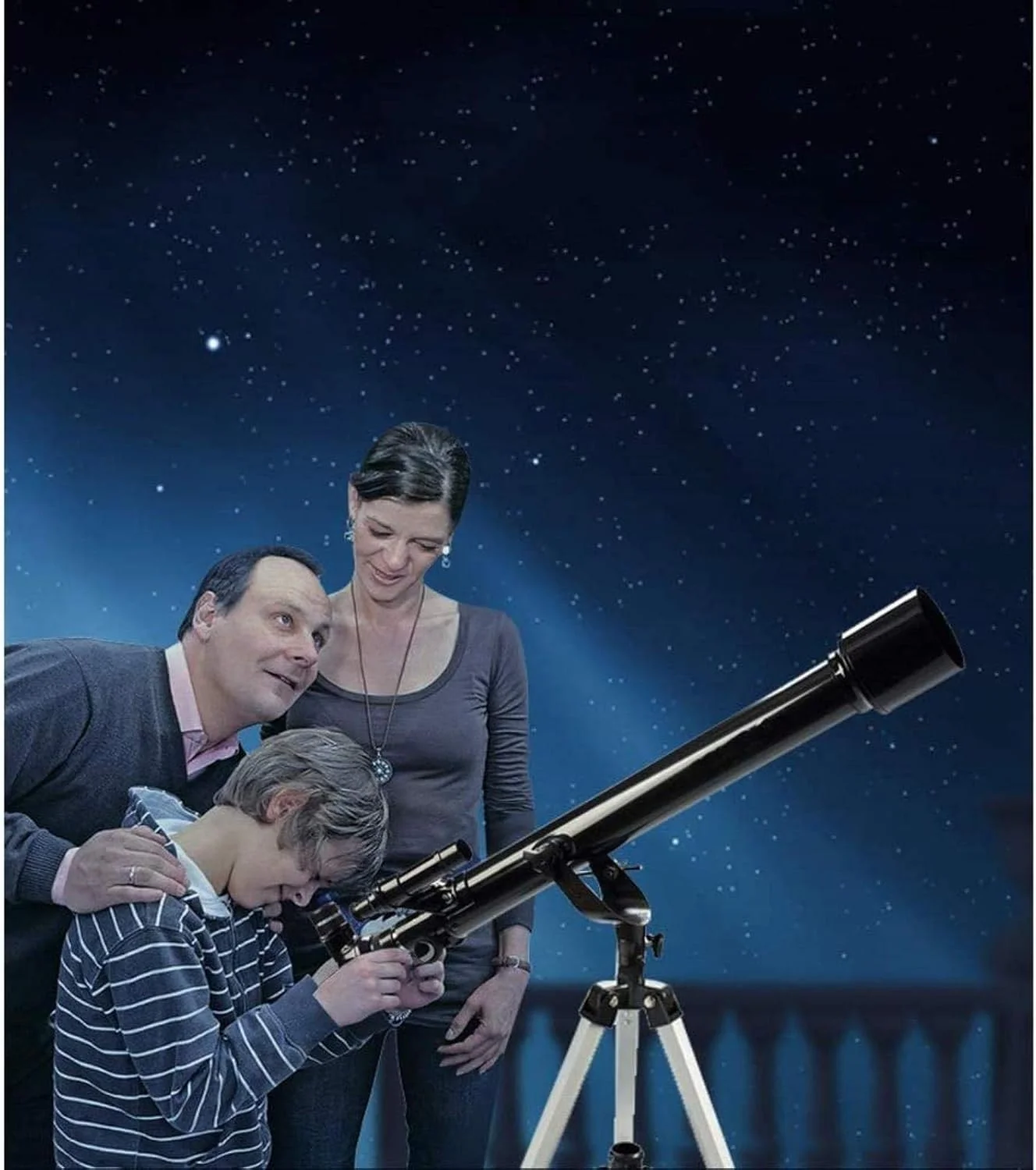 تلسکوپ نجومی شکستنی AZ با سه پایه و 2 چشمی، تلسکوپ نجومی برای کودکان، بزرگسالان و مبتدیان برای عکاسی نجومی و نجوم بصری، برای استفاده در محیط داخلی/خارجی تلسکوپ نجومی شکستنی AZ با سه پایه و 2 چشمی، تلسکوپ نجومی برای کودکان، بزرگسالان و مبتدیان برای عکاسی نجومی و نجوم بصری، برای استفاده در محیط داخلی/خارجی