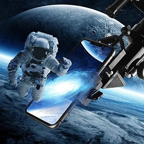 تلسکوپ شکستنی نجومی، تلسکوپ کودکان برای مبتدیان نجوم، جمع و جور و قابل حمل، سه پایه با ارتفاع قابل تنظیم، تلسکوپ مسافرتی