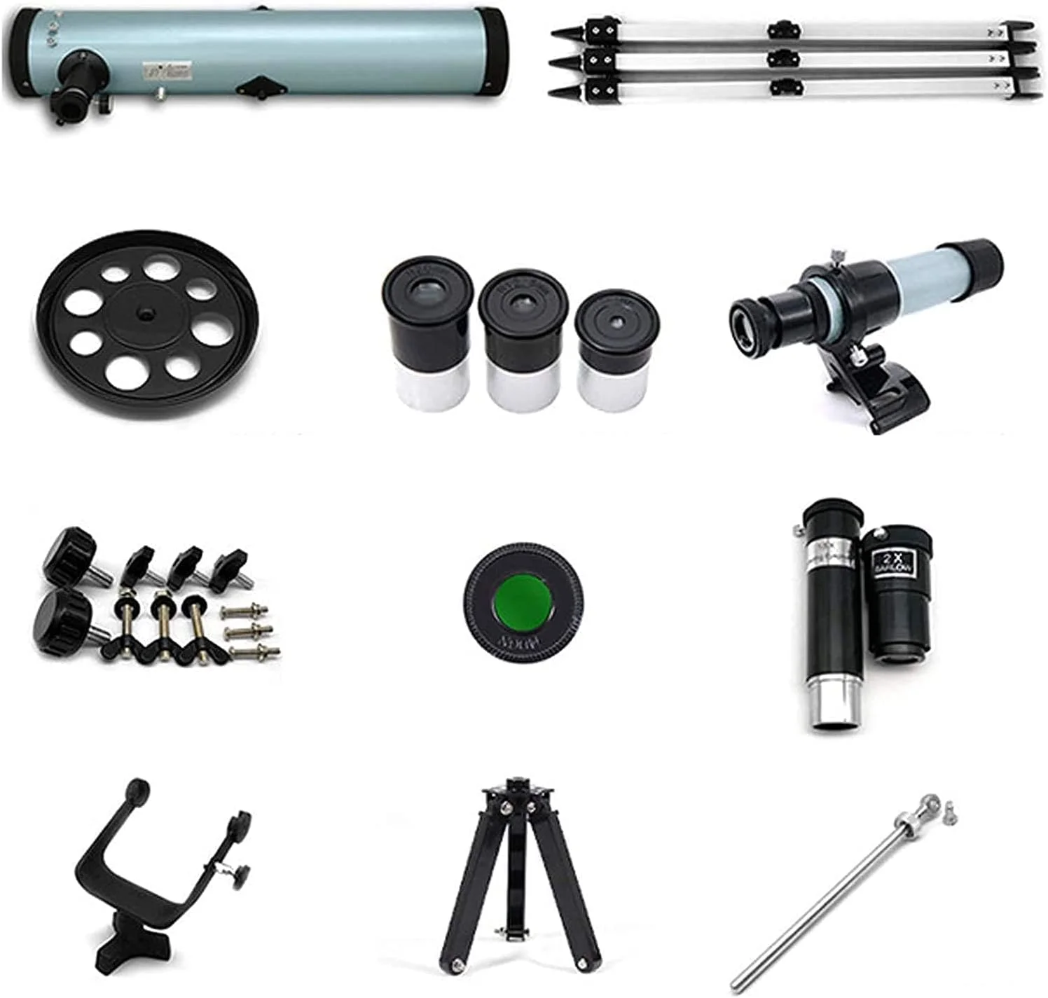 تلسکوپ شکستنی ۷۶ میلیمتری با پایه و یابنده، بهترین تلسکوپ برای سیارات، تلسکوپ نجومی شکستنی برای مبتدیان، ضد آب با نور کم در شب تلسکوپ شکستنی ۷۶ میلیمتری با پایه و یابنده، بهترین تلسکوپ برای سیارات، تلسکوپ نجومی شکستنی برای مبتدیان، ضد آب با نور کم در شب