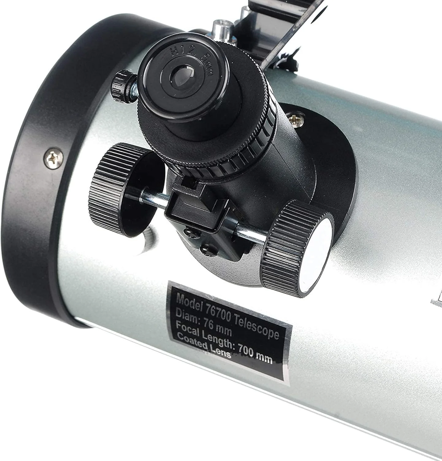 تلسکوپ شکستنی 76 میلی‌متری با پایه و یابنده، بهترین تلسکوپ برای سیارات، تلسکوپ نجومی شکستنی برای مبتدیان، دید در شب با نور کم و کیفیت HD