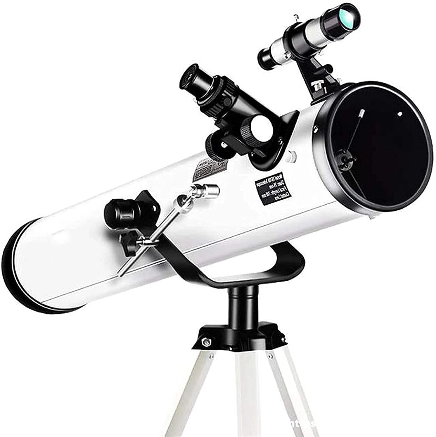 تلسکوپ شکستنی 76 میلی‌متری با پایه، تلسکوپ نجومی شکستنی برای مبتدیان، دید در شب ضد آب HD