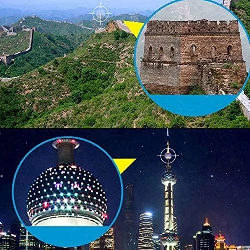 تلسکوپ انکساری، تلسکوپ مسافرتی قابل حمل برای بزرگسالان، اپتیک چند لایه، تلسکوپ مسافرتی با کیف حمل، تلسکوپ انکساری نجومی با سه پایه