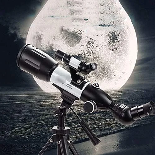 تلسکوپ انکساری، تلسکوپ مسافرتی قابل حمل برای بزرگسالان، اپتیک چند لایه، تلسکوپ مسافرتی با کیف حمل، تلسکوپ انکساری نجومی با سه پایه