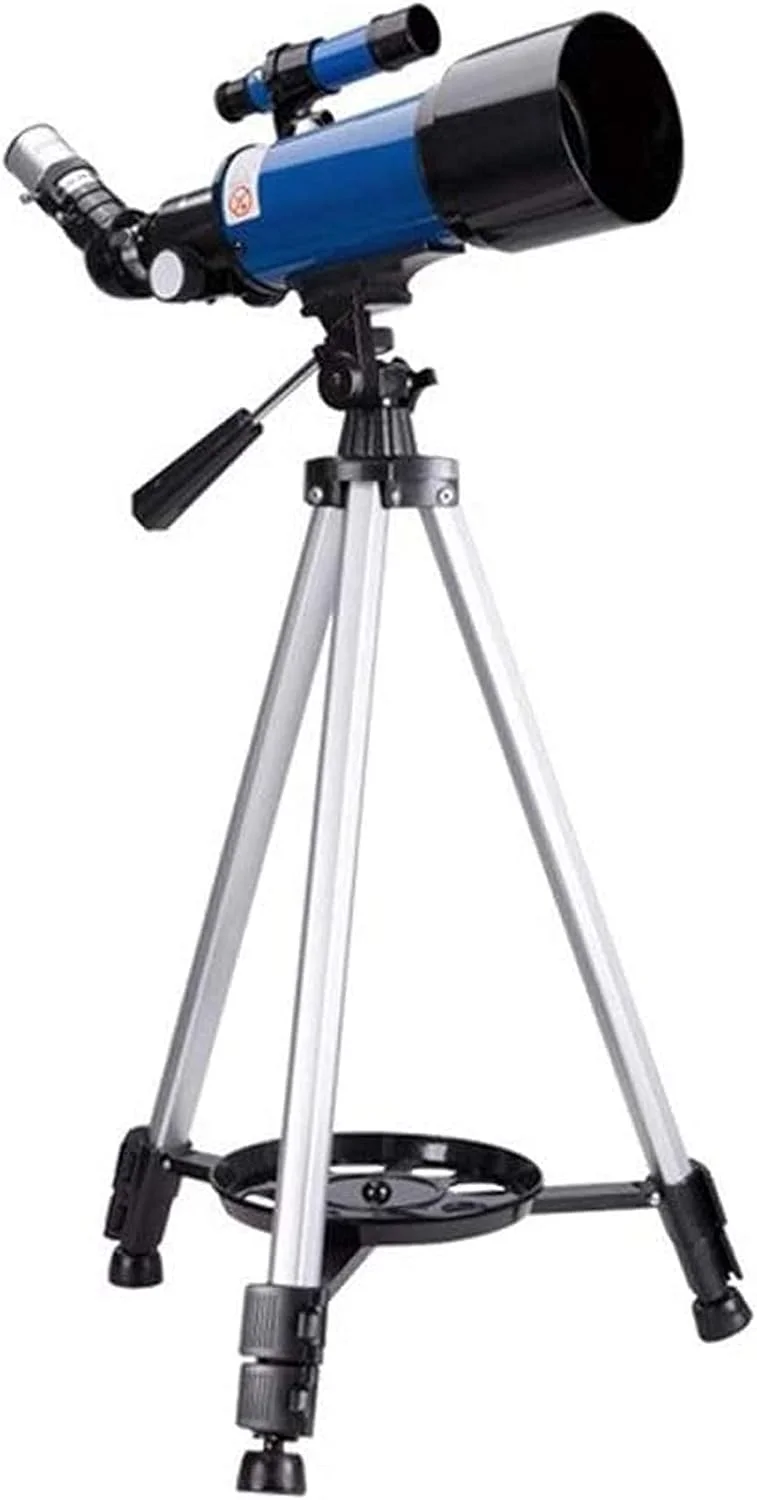 تلسکوپ انکساری، تلسکوپ برای کودکان و مبتدیان، دهانه 70 میلی‌متری، تلسکوپ نجومی 400 میلی‌متری، تلسکوپ مسافرتی قابل حمل بزرگسالان با کوله پشتی، بهترین هدیه برای کودکان