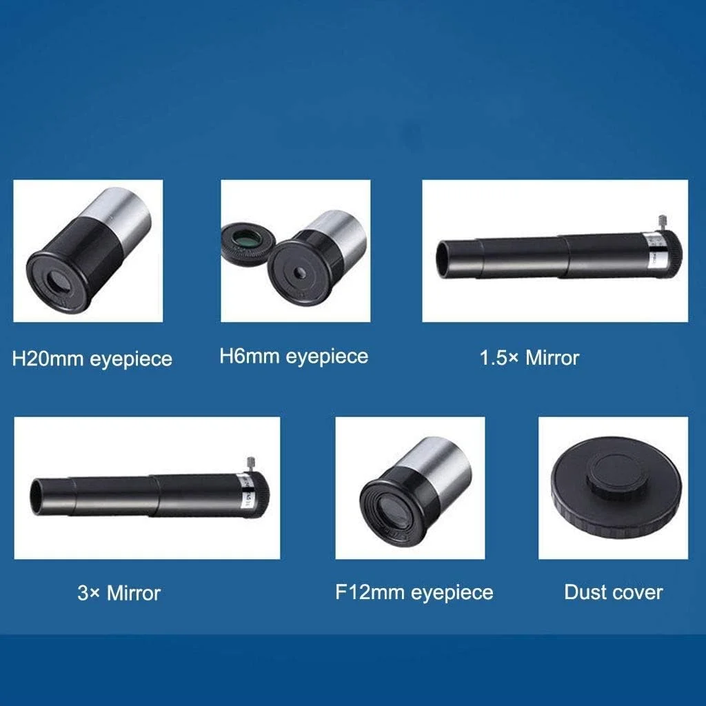 تلسکوپ انکساری برای کودکان و بزرگسالان، تلسکوپ مسافرتی قابل حمل، برای کودکان و مبتدیان نجوم