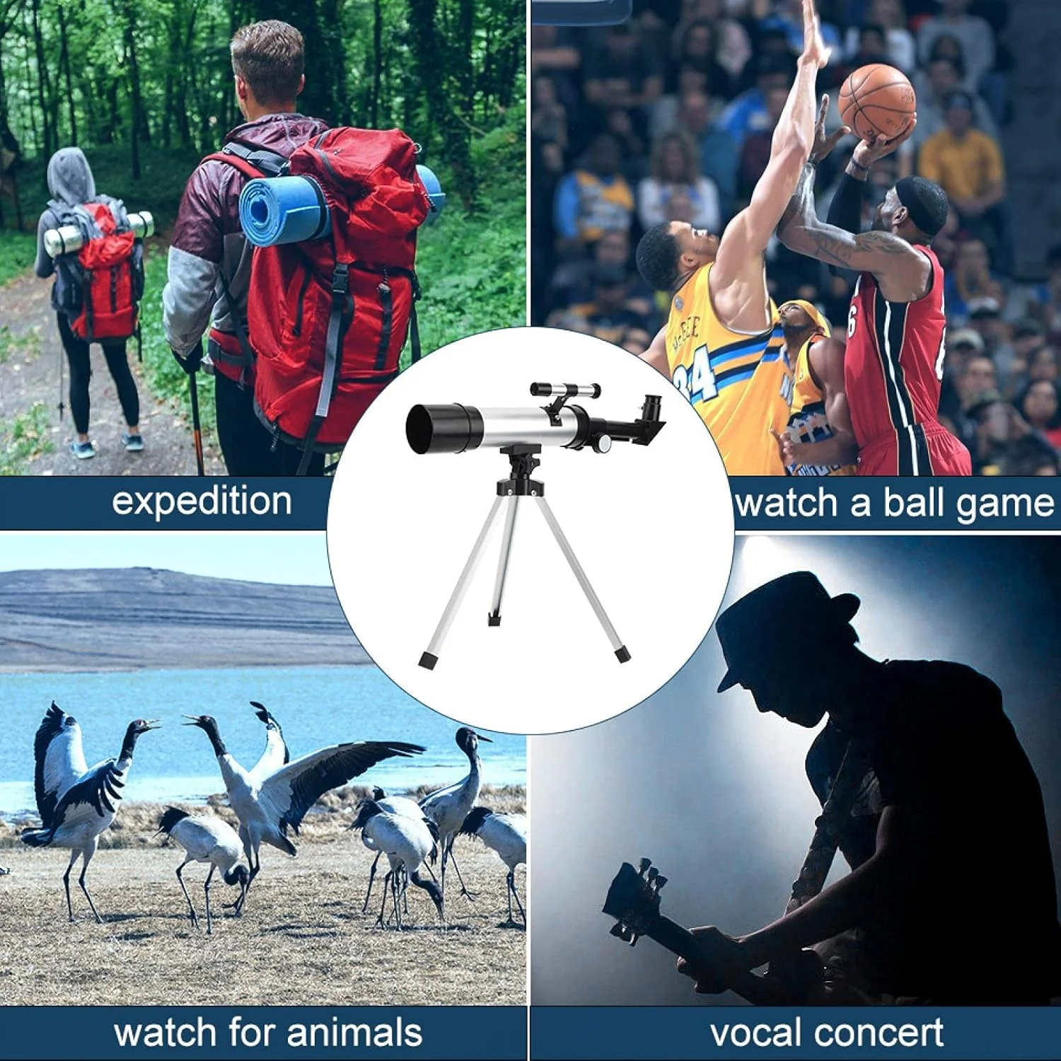 تلسکوپ انکساری، تلسکوپ جهانی HD با بزرگنمایی 90 برابر، تلسکوپ انکساری قابل حمل با یابنده، تلسکوپ تک چشمی فضایی انکساری، برای مشاهدات نجومی تلسکوپ انکساری، تلسکوپ جهانی HD با بزرگنمایی 90 برابر، تلسکوپ انکساری قابل حمل با یابنده، تلسکوپ تک چشمی فضایی انکساری، برای مشاهدات نجومی