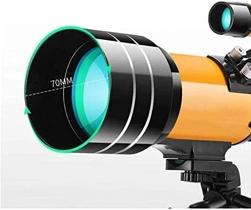 تلسکوپ انکساری برای کودکان و بزرگسالان، تلسکوپ مسافرتی قابل حمل، برای کودکان و مبتدیان نجوم