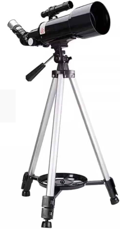 تلسکوپ انکساری مناسب فضای باز، مناسب برای نجوم، تلسکوپ انکساری با شیشه کاملاً پوشش داده شده، مناسب برای مبتدیان با قابلیت حمل