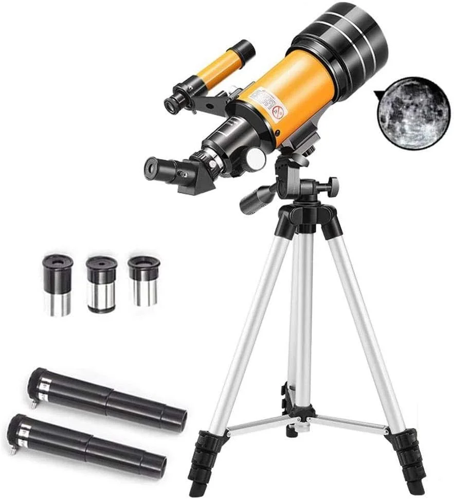 تلسکوپ انکساری مناسب، تلسکوپ انکساری نجومی مناسب، هدیه عالی نجوم برای کاوش فضا، مشاهده ماه و سیارات