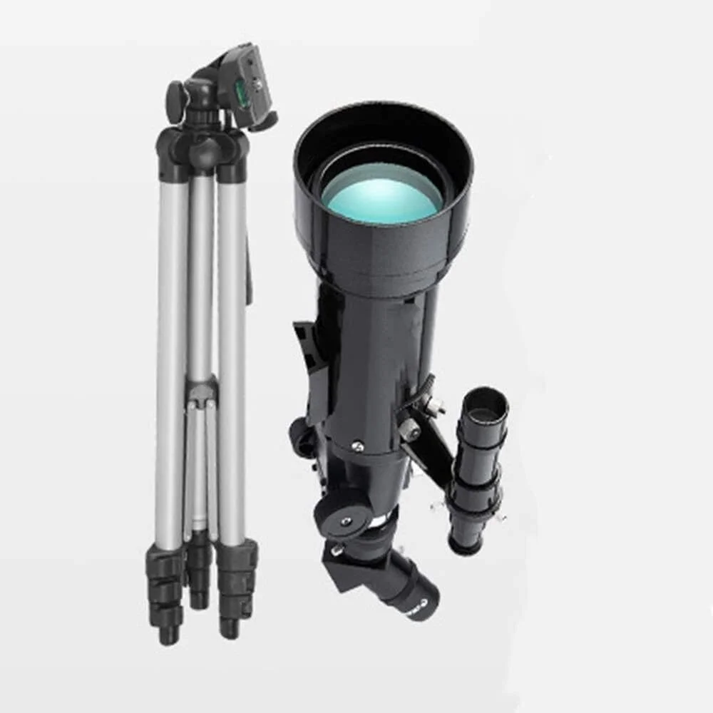 تلسکوپ شکستنی مناسب، تلسکوپ تک چشمی مناسب با کالیبر بزرگ 70 میلیمتری مناسب برای رصد ستارگان، ماه و نجوم تلسکوپ شکستنی مناسب، تلسکوپ تک چشمی مناسب با کالیبر بزرگ 70 میلیمتری مناسب برای رصد ستارگان، ماه و نجوم