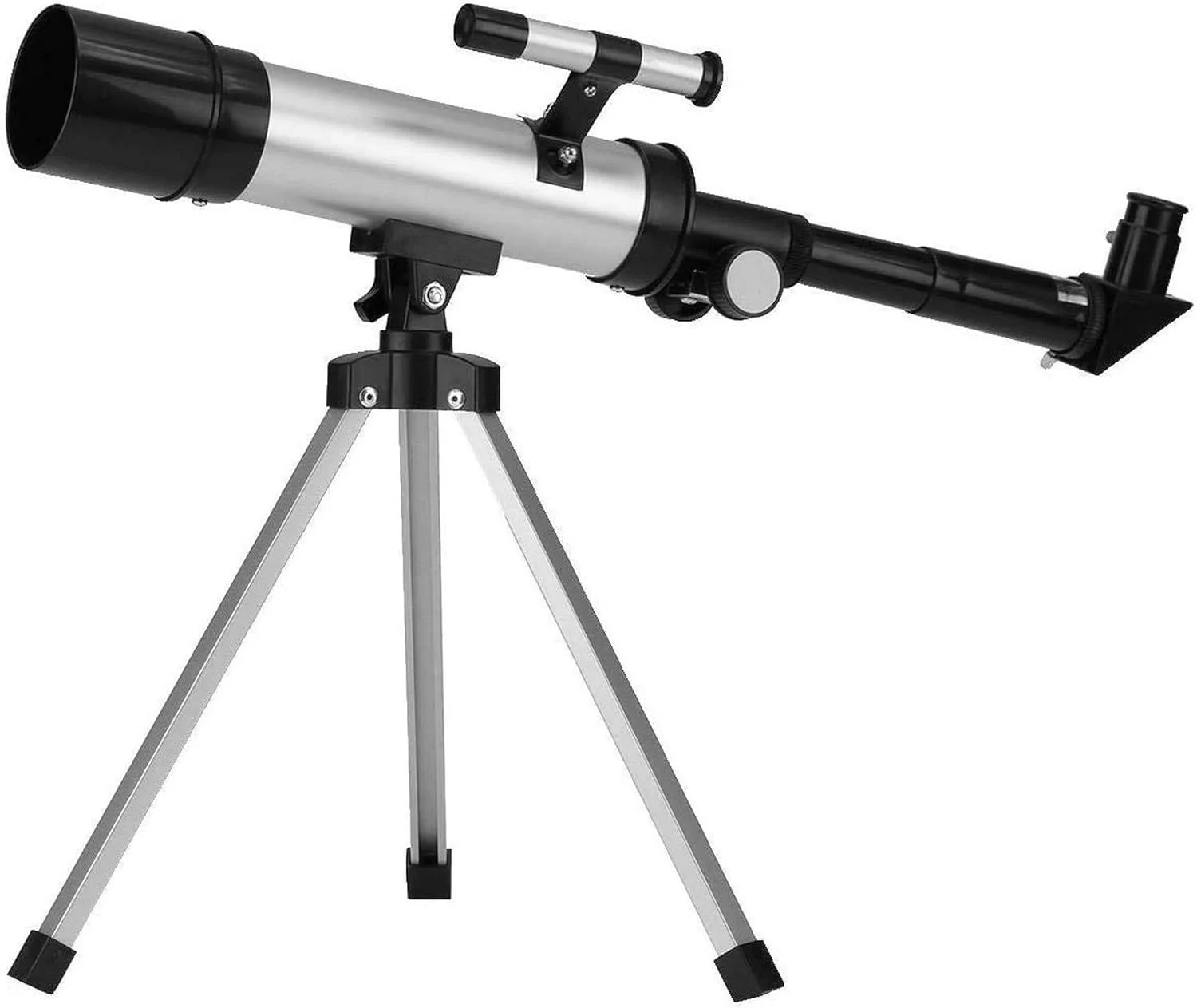 تلسکوپ شکستنی 360x50 میلی‌متری، تلسکوپ نجومی، تک چشمی منکسر کننده با سه پایه، تلسکوپ نجومی