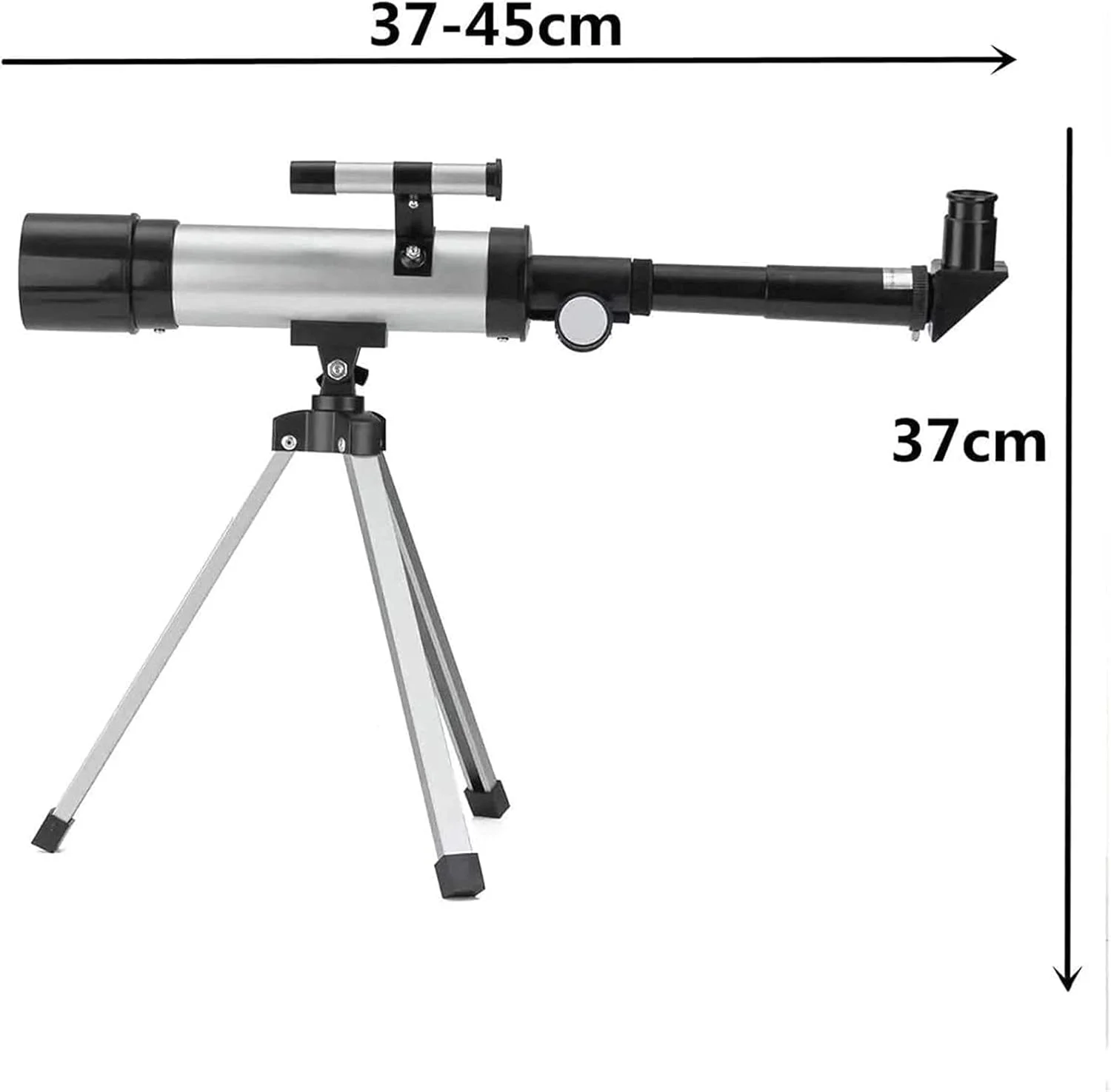 تلسکوپ شکستنی 360x50 میلیمتری، تلسکوپ نجومی منکسر کننده با سه پایه تلسکوپ شکستنی 360x50 میلیمتری، تلسکوپ نجومی منکسر کننده با سه پایه