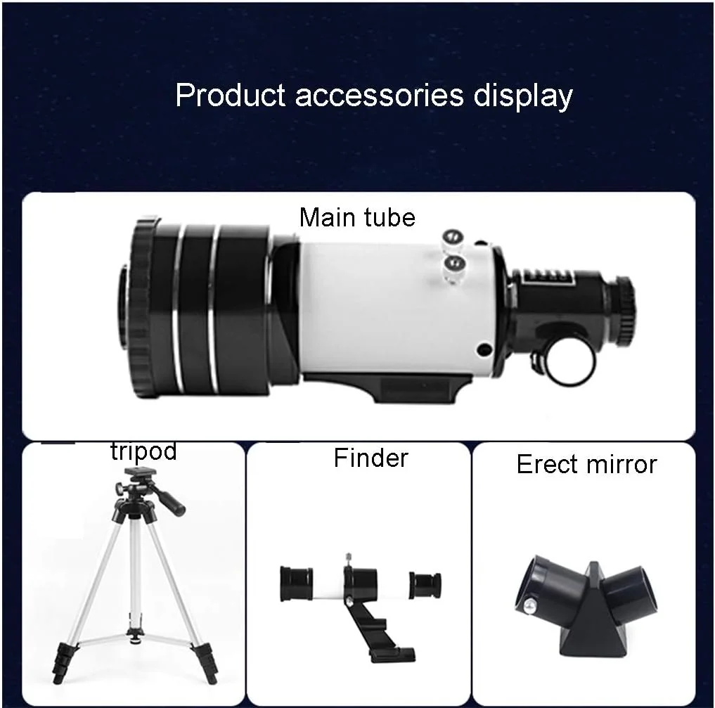 تلسکوپ های مسافرتی، تلسکوپ های نجومی با دیافراگم 70 میلی متری، تلسکوپ های انکساری برای بزرگسالان و مبتدیان به همراه کیف قابل حمل و سه پایه تلسکوپ های مسافرتی، تلسکوپ های نجومی با دیافراگم 70 میلی متری، تلسکوپ های انکساری برای بزرگسالان و مبتدیان به همراه کیف قابل حمل و سه پایه