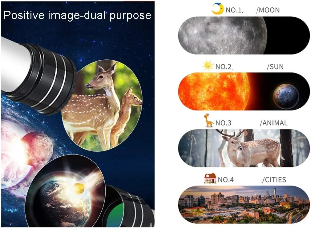 تلسکوپ های مسافرتی، تلسکوپ های نجومی با دیافراگم 70 میلی متری، تلسکوپ های انکساری برای بزرگسالان و مبتدیان به همراه کیف قابل حمل و سه پایه تلسکوپ های مسافرتی، تلسکوپ های نجومی با دیافراگم 70 میلی متری، تلسکوپ های انکساری برای بزرگسالان و مبتدیان به همراه کیف قابل حمل و سه پایه