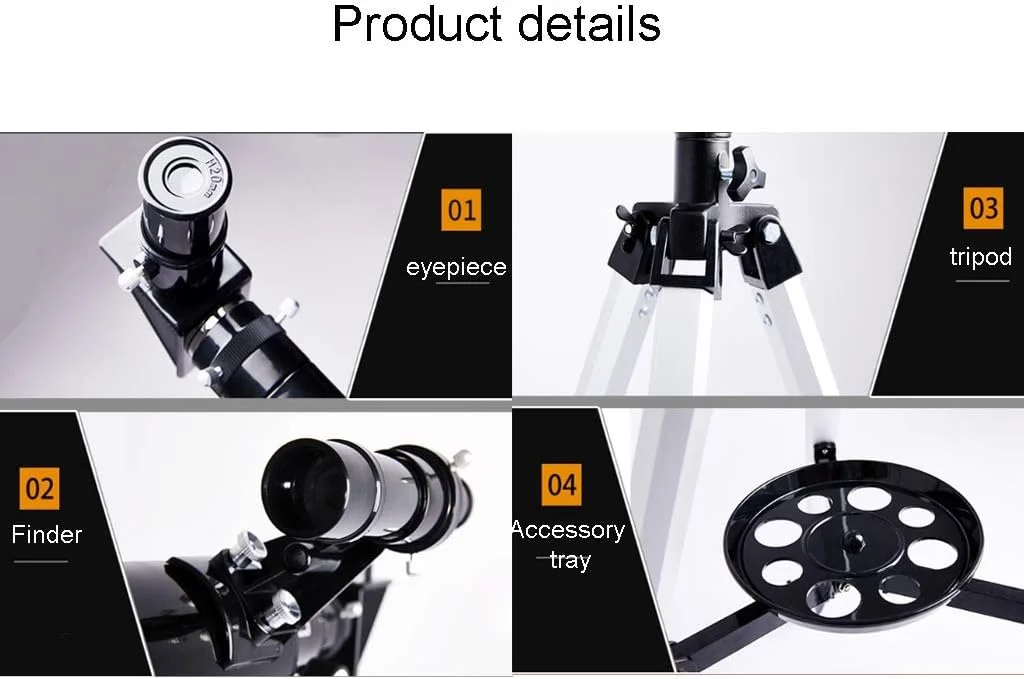 تلسکوپ با فاصله کانونی 900 میلیمتر، تلسکوپ شکستی مسافرتی، همراه خوب برای مشاهده ماه و سیارات - تلسکوپ مسافرتی خوب با کوله پشتی برای و مبتدیان تلسکوپ با فاصله کانونی 900 میلیمتر، تلسکوپ شکستی مسافرتی، همراه خوب برای مشاهده ماه و سیارات - تلسکوپ مسافرتی خوب با کوله پشتی برای و مبتدیان