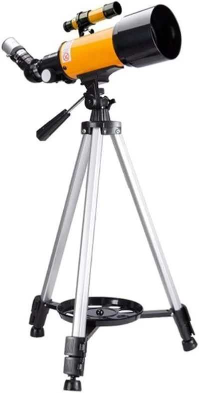 تلسکوپ انکساری، تلسکوپ برای مبتدیان، دهانه 70 میلی‌متری تلسکوپ نجومی 400 میلی‌متری، تلسکوپ مسافرتی قابل حمل برای بزرگسالان با کوله پشتی، بهترین هدیه برای کودکان