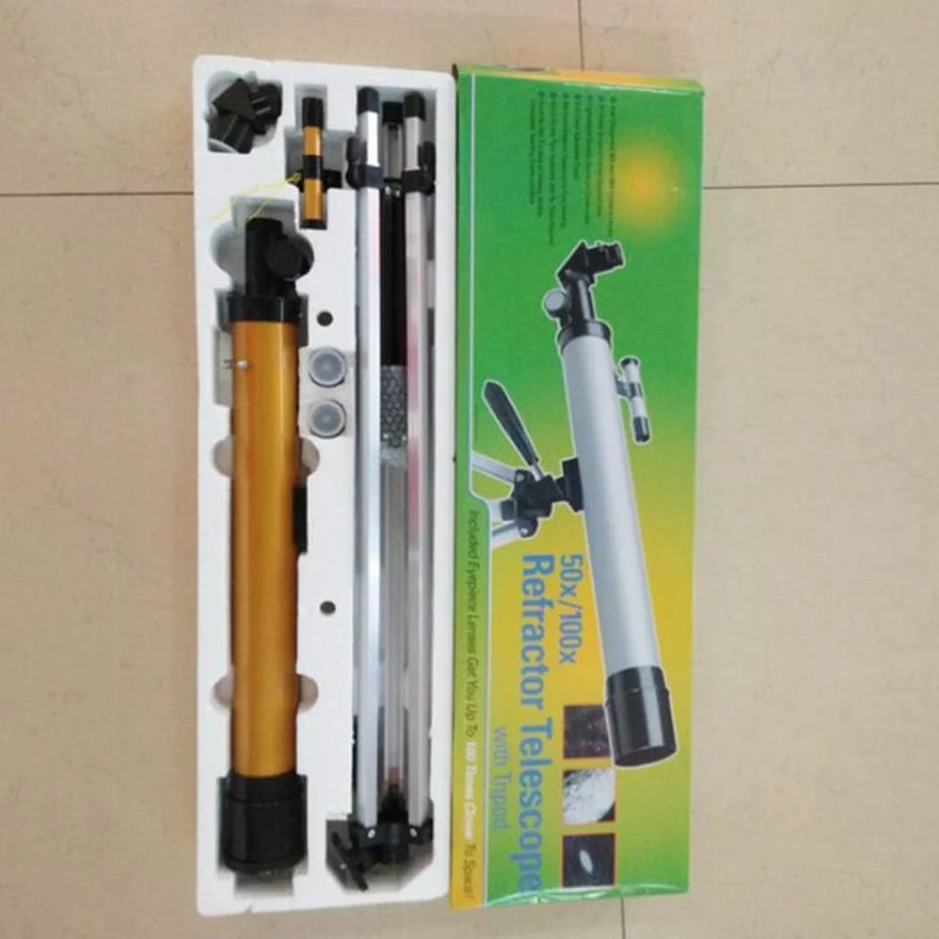 تلسکوپ کاربردی F50600، تلسکوپ شکستنی نجومی فضایی با بزرگنمایی ۱۰۰ برابر