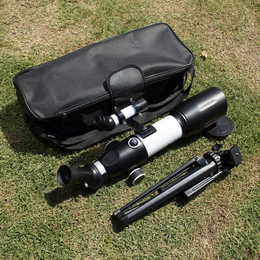 تلسکوپ قابل حمل، تلسکوپ های نجومی حرفه ای HD با سه پایه 60 میلی متری HD تلسکوپ فضایی قابل حمل