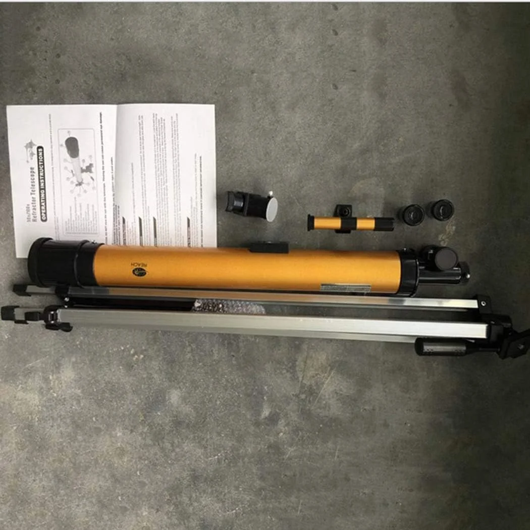 تلسکوپ کاربردی F50600، تلسکوپ شکستنی نجومی فضایی با بزرگنمایی ۱۰۰ برابر