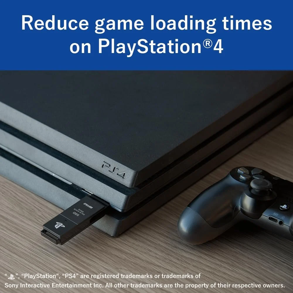 حافظه اس اس دی اکسترنال 1.0 ترابایت BUFFALO - محصول دارای مجوز رسمی، سازگار با کنسول های PS5 / کنسول های PS4 - USB3.2 Gen2 Type A Compact Stick SSD SAO1.0U3B حافظه اس اس دی اکسترنال 1.0 ترابایت BUFFALO - محصول دارای مجوز رسمی، سازگار با کنسول های PS5 / کنسول های PS4 - USB3.2 Gen2 Type A Compact Stick SSD SAO1.0U3B