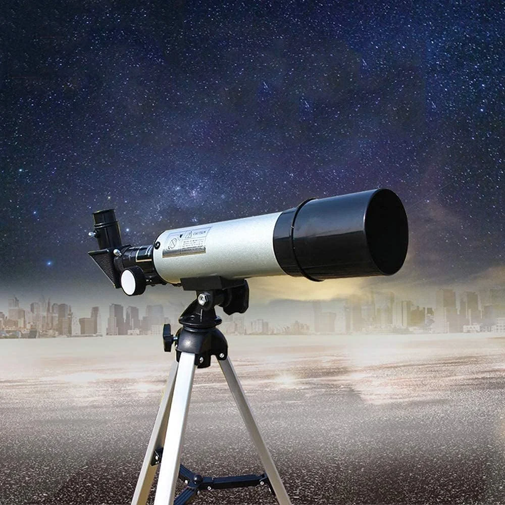 تلسکوپ کاربردی، تلسکوپ کاربردی برای مبتدیان 50 میلی‌متری دیافراگم 360 میلی‌متری شکست نجومی تلسکوپ کاربردی لنز منشور BAK4