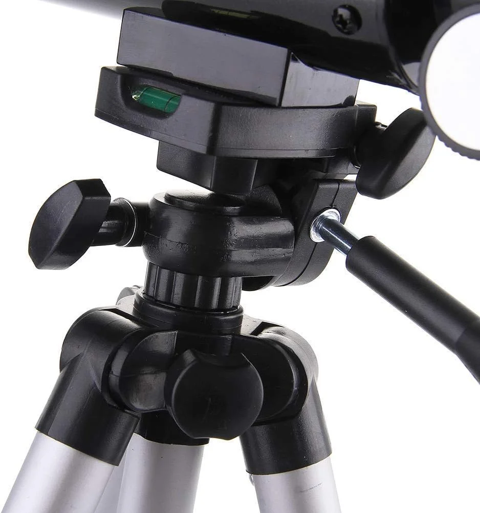 تلسکوپ کودکان، تلسکوپ انکساری قابل حمل 50 میلی‌متری، مناسب برای کاوش فضا، ماه و ستارگان، هدیه آموزشی