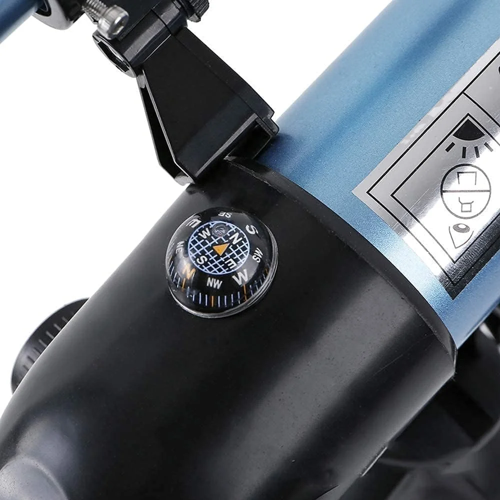 تلسکوپ کودکان، تلسکوپ قابل حمل با پایه نگهدارنده تلفن همراه برای مبتدیان و بزرگسالان، تلسکوپ انکساری با عدسی چشمی، هدیه ای برای کودکان برای کاوش در ماه و سیارات