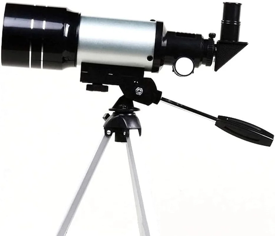 تلسکوپ کودکان مبتدی، تلسکوپ مسافرتی 70 میلی‌متری نجومی با پایه، تلسکوپ شکستنی نجومی برای بزرگسالان، لوازم جانبی تلسکوپ، چشمی برای یافتن سیارات ستاره‌ها
