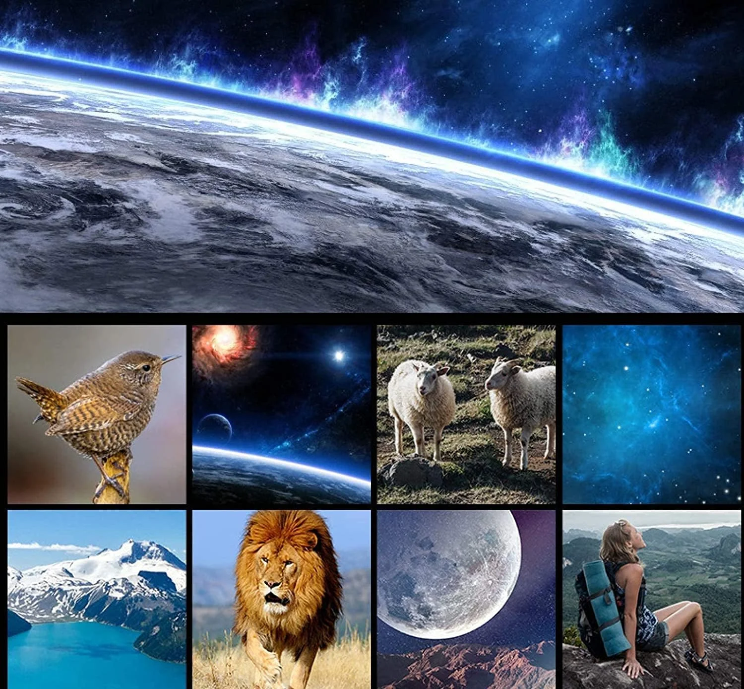 تلسکوپ کودکان 300 میلیمتری با پایه AZ، تلسکوپ شکستنی با پوشش چندلایه کامل اپتیکی، دارای پایه قابل تنظیم و چشمیهای 15x و 50x، هدیه ای مناسب برای مبتدیان نجوم تلسکوپ کودکان 300 میلیمتری با پایه AZ، تلسکوپ شکستنی با پوشش چندلایه کامل اپتیکی، دارای پایه قابل تنظیم و چشمیهای 15x و 50x، هدیه ای مناسب برای مبتدیان نجوم