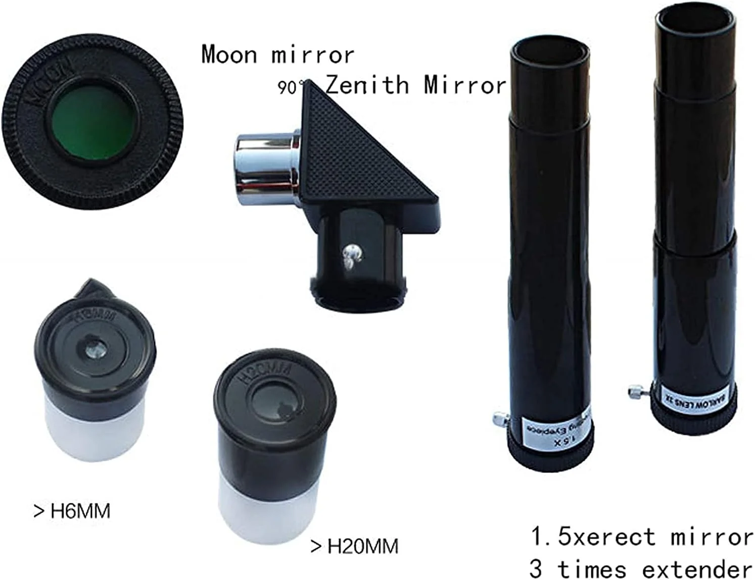 تلسکوپ کودکان و بزرگسالان برای نجوم، تلسکوپ شکستنی 70 میلی‌متری با سه‌پایه و یابنده، ضدآب با نور کم، برای مشاهده ماه و مناظر