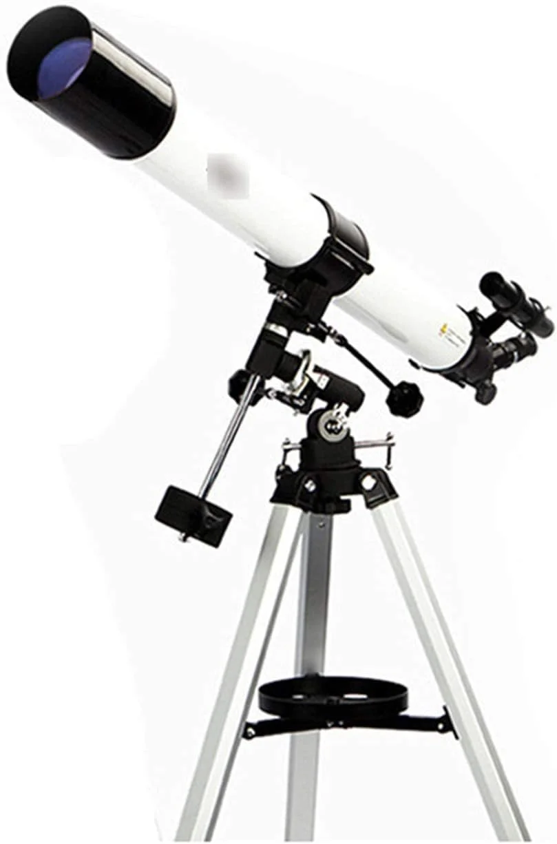 تلسکوپ نجومی با کیفیت تصویر فوق العاده، تلسکوپ انکساری نجومی قابل حمل، اپتیک شیشه ای با پوشش، تلسکوپ مسافرتی جمع و جور، قابل تنظیم