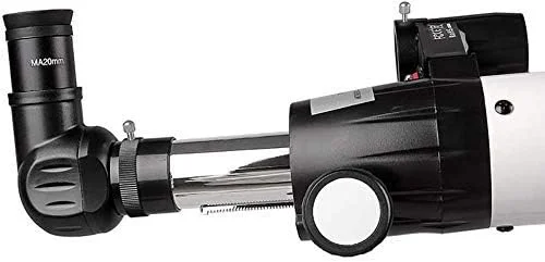 تلسکوپ شکستنی نجومی، تلسکوپ نجومی حرفه ای با بزرگنمایی بالا برای فضای باز 270X تک چشمی با طراحی شکست نوری و سه پایه قابل حمل