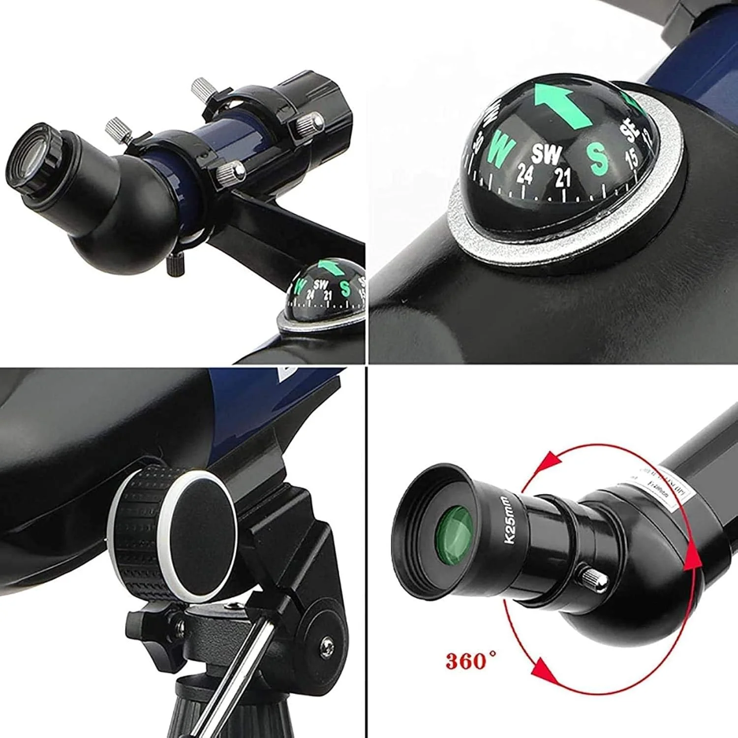 تلسکوپ نجومی مناسب Ultra HD، تلسکوپ نجومی مناسب، تلسکوپ انکساری 70 میلی‌متری مناسب برای مبتدیان، تلسکوپ انکساری حرفه‌ای مناسب