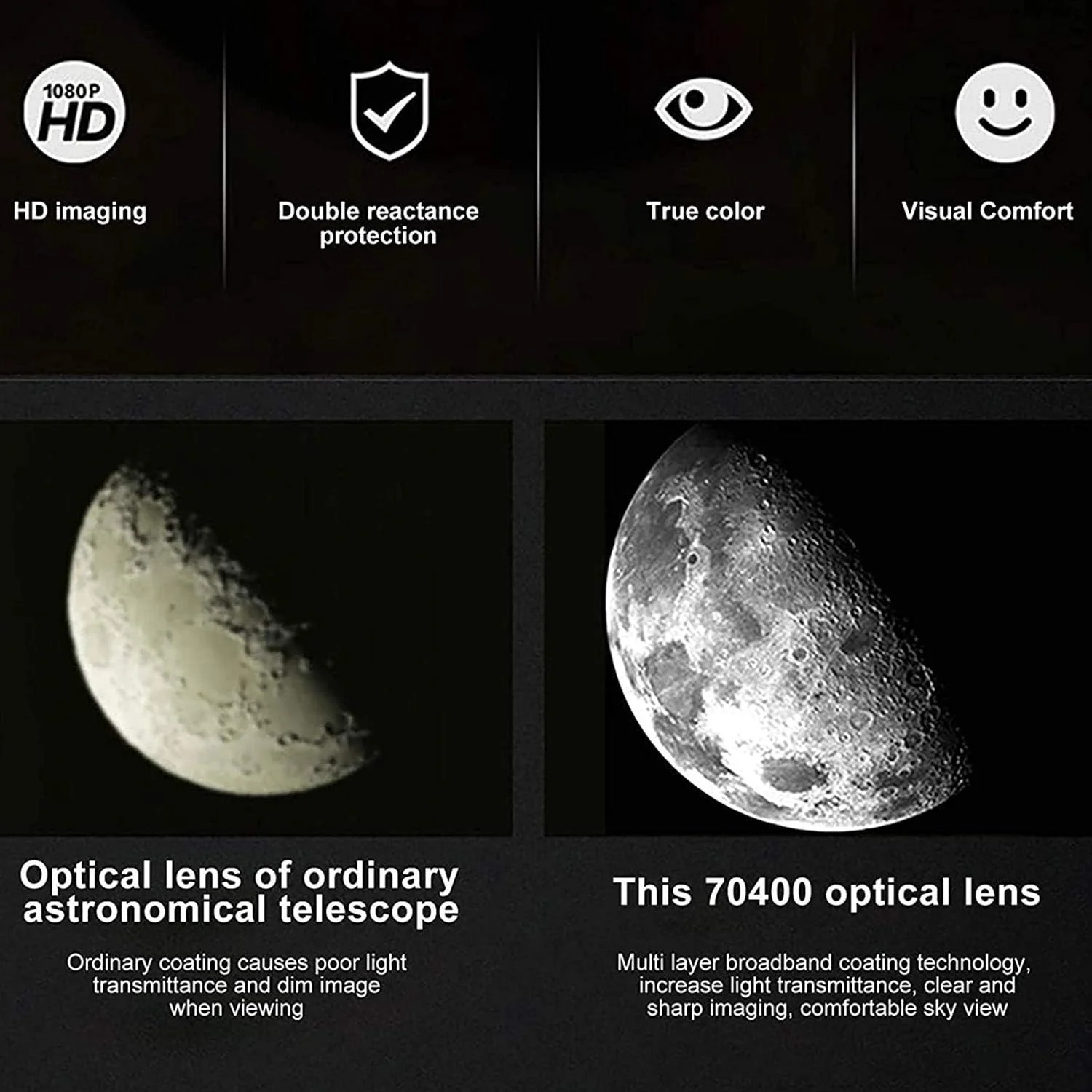 تلسکوپ نجومی رومیزی برای کودکان، بزرگسالان و مبتدیان، دهانه 70 میلیمتری، تلسکوپ شکستنی نجومی 300 میلیمتری با سهپایه/اپتیک چند لایه/چشمی یاب برای بزرگسالان و کودکان تلسکوپ نجومی رومیزی برای کودکان، بزرگسالان و مبتدیان، دهانه 70 میلیمتری، تلسکوپ شکستنی نجومی 300 میلیمتری با سهپایه/اپتیک چند لایه/چشمی یاب برای بزرگسالان و کودکان