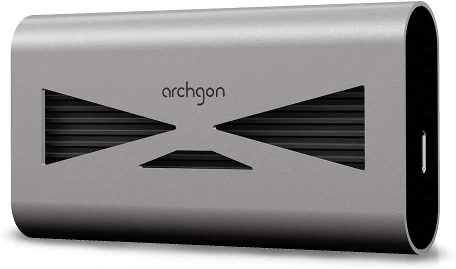 درایو حالت جامد اکسترنال آلومینیومی قابل حمل آرچگون USB 3.2 M.2 Gen3x4 NVMe | دارای هیت سینک دو لایه داخلی | حداکثر سرعت تا 1040 مگابایت بر ثانیه | شامل کیف محافظ مدل S93-نقره ای (1 ترابایت، نقره ای) درایو حالت جامد اکسترنال آلومینیومی قابل حمل آرچگون USB 3.2 M.2 Gen3x4 NVMe | دارای هیت سینک دو لایه داخلی | حداکثر سرعت تا 1040 مگابایت بر ثانیه | شامل کیف محافظ مدل S93-نقره ای (1 ترابایت، نقره ای)