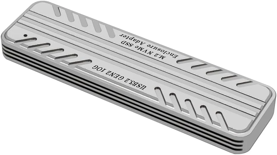 محفظه اکسترنال درایو حالت جامد آلومینیومی M.2 NVMe 10Gbps Type-C & Type-A USB3.2 Gen2 SSD برای 2280/2260/2242/2230 محفظه اکسترنال درایو حالت جامد آلومینیومی M.2 NVMe 10Gbps Type-C & Type-A USB3.2 Gen2 SSD برای 2280/2260/2242/2230