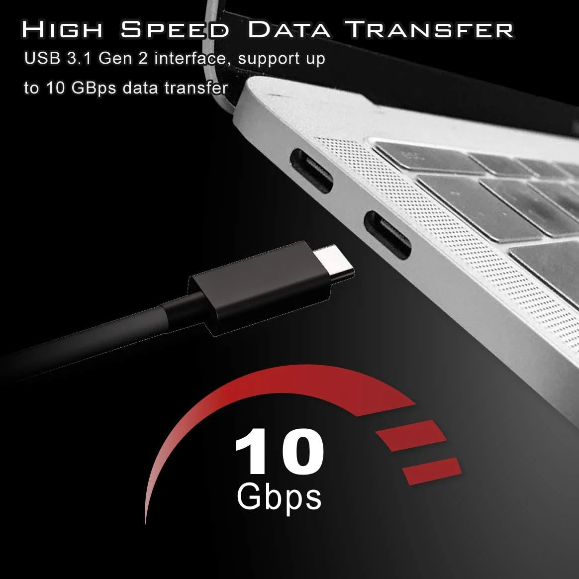 محفظه اکسترنال درایو حالت جامد آلومینیومی M.2 NVMe 10Gbps Type-C & Type-A USB3.2 Gen2 SSD برای 2280/2260/2242/2230